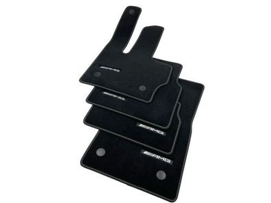 OEM AMG Fußmatten G Klasse W464 schwarz Mercedes Benz Velours Original Teppich