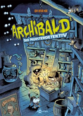 Archibald. Band 1 | Archibald, der Monsterdetektiv | Hyun-Min Kim | Buch | 40 S