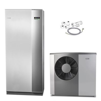 NIBE Luft Wasser Wärmepumpenpaket 2410 S2125-16 + VVM 500 + EMK 500