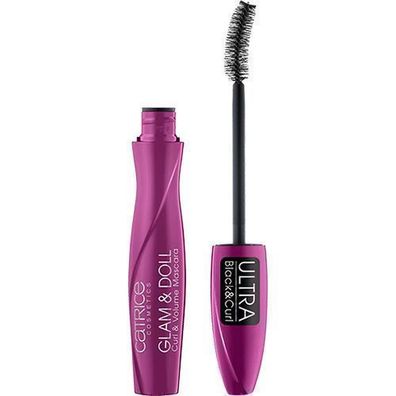 Catrice Glam & Doll Curl & Volume Mascara - Voluminoese & Schwungvolle Wimperntus