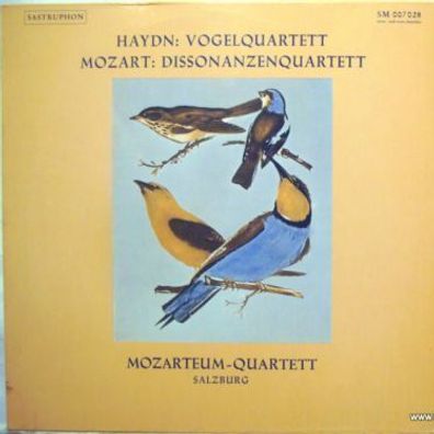 Sastruphon SM 007028 - Haydn: Vogelquartett / Mozart: Dissonanzenquartett