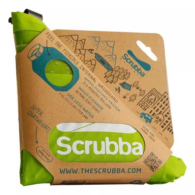 Neu Scrubba Waschbeutel Outdoor Waschmaschine für Camping Zelten unterwegs