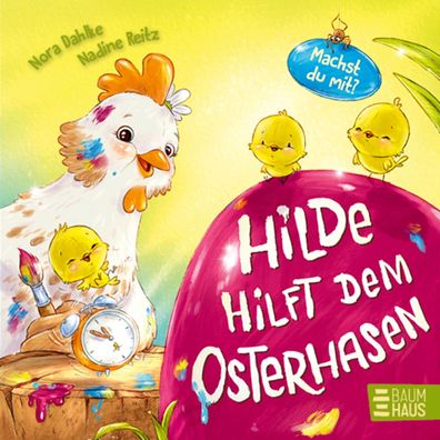Hilde hilft dem Osterhasen (Pappbilderbuch) | Nora Dahlke | Buch | 26 S. | 2024