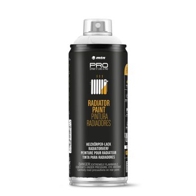 Sprühlack MTN PRO | Heizkörperlack | Weiß | 400ml