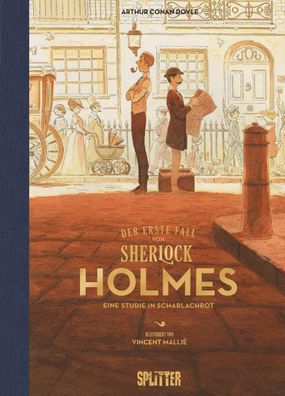 Sherlock Holmes: Eine Studie in Scharlachrot | Illustrierter Roman | Doyle