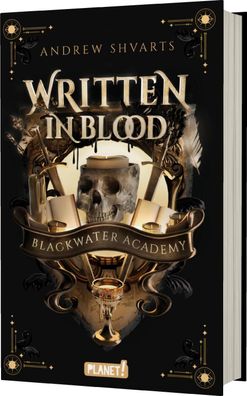 Written in Blood | Düster-romantische Dark-Academia Fantasy | Andrew Shvarts