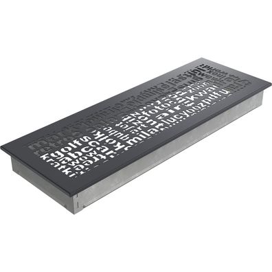 Lüftungsgitter ABC 17x49 Graphite