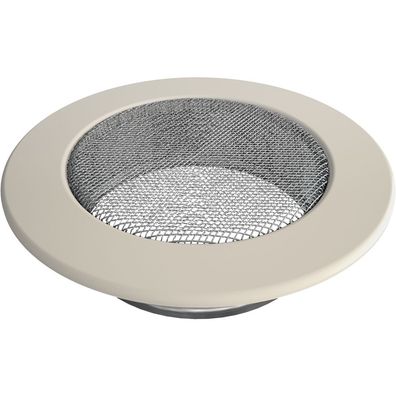 Lüftungsgitter rund Ø 125 Creme