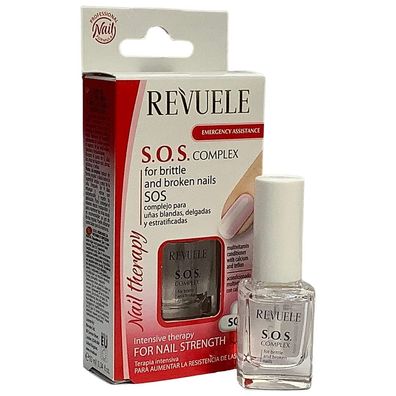 2x Revuele - Nail Therapy SOS Complex für spröde und gebrochene Nägel 2x10ml