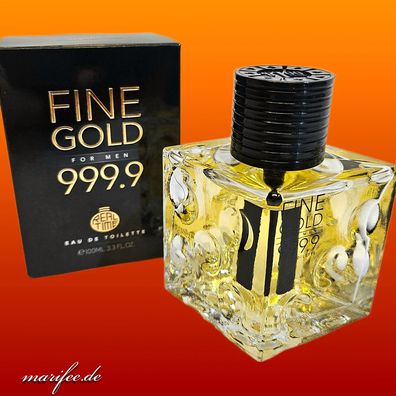 Eau de Toilette Fine Gold for Men 999,9, 100 ml Glasflakon Art.-Nr. 43175