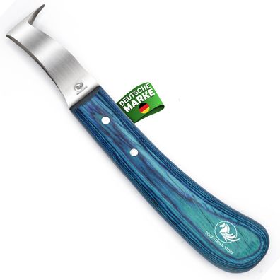 Hufschlaufenmesser, Hufmesser, Edelstahl-Schlaufenmesser; 2-in-1-Hufmesser. FLK-08