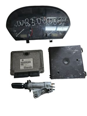 Skoda Fabia 6Y Steuergerät Motorsteuergerät Set 036906034BL 1,4