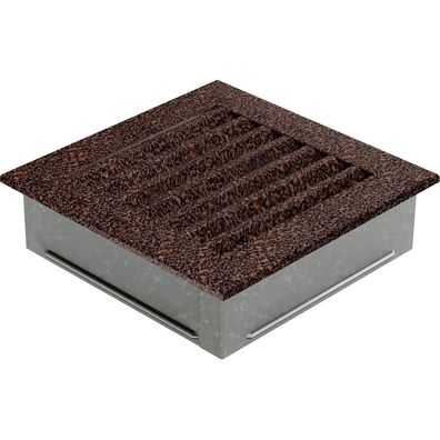 Lüftungsgitter FRESH 17x17 Kupfer
