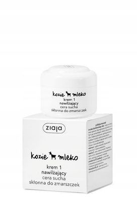 Ziaja Ziegenmilch Feuchtigkeitscreme fuer Trockene Haut, 50ml