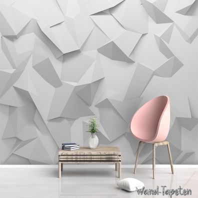 Vlies Fototapete Wandtapete Wandbilder 3D Kreative Geometrische Rauten 2543