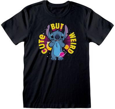 Lilo &amp; Stitch Cute But Weird T-Shirt DIS03955TSB