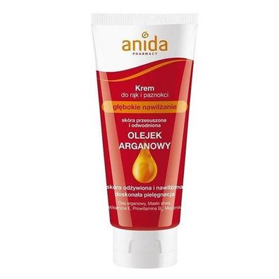 Anida Hand- und Nagelcreme mit Arganöl, 100 ml