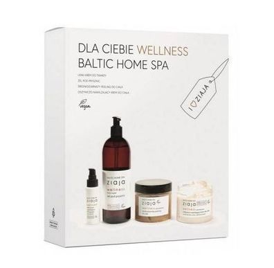 Baltic Home Spa Wellness Set: Gesichtscreme 50 ml + Duschgel 500 ml + Körperpeel