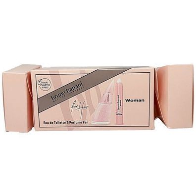 Bruno Banani Damen Eau de Toilette, 30ml + Parfümstift, 3g