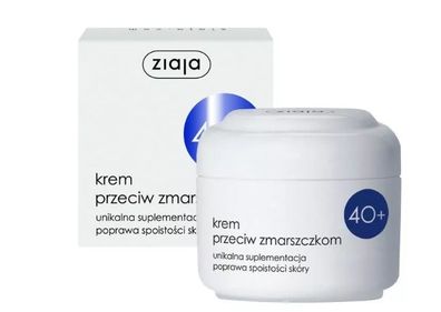 Ziaja Anti-Falten Feuchtigkeitscreme 40+ für Normale Haut, 50ml