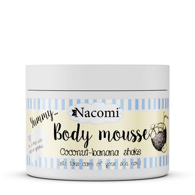 Nacomi Körpermousse Bananen-Kokosshake 180 ml