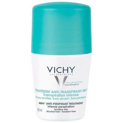 Vichy Anti-Transpirant Deodorant Roll-On 48H, 50 ml
