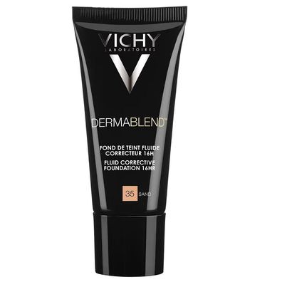 Vichy Dermablend Flüssig-Make-up Langzeitkorrektur 35 Sand, 30 ml