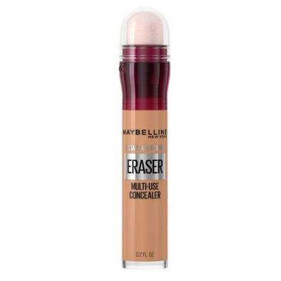 Maybelline Instant Anti-Age Eraser Concealer mit Schwammapplikator 02 Nude, 6,8
