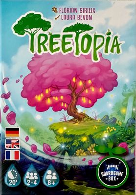 Treetopia Board Game Box Legespiel Familienspiel Kartenspiel Kinderspiel Natur
