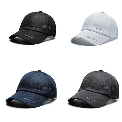 Herren Sommer Mesh Basecap Baseball Hat Trucker Kappe Sport Golf Mütze Hüte DE