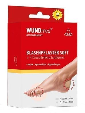 Huehneraugen-Pflaster - 4er Pack Wundverbaende