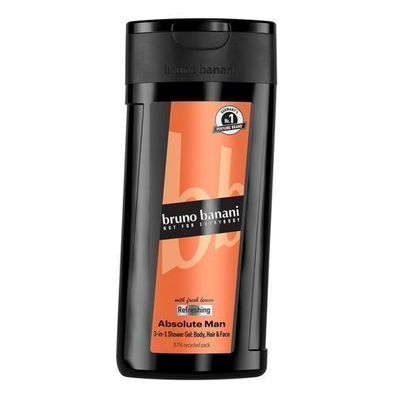 Bruno Banani Absolute Man Duschgel, Herrenpflege 250 ml