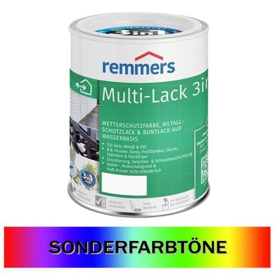 Remmers MULTI-LACK 3IN1 0.75 LTR Sonderton Deckender Isolierlack Decklack