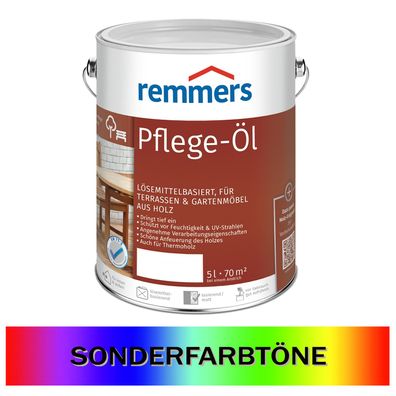 Remmers Pflegeoel 2.5 L Sonderton Pflege-Öl Terrassen-Öl Garten-Möbel-Öl Holzöl