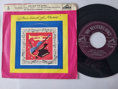 Sir Malcolm Sargent - God Save The Queen 7'' Vinyl UK