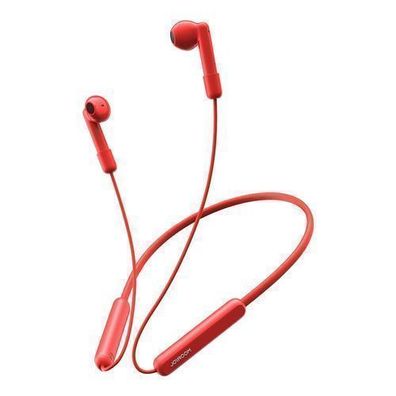 Joyroom JR-DS1 Kabellose Sport-Nackenband-Kopfhoerer in Rot - Ergonomisch und Lei