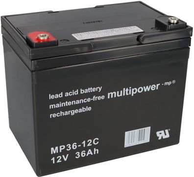 Elektromobil Scooter Batterie Akku 12V 36 AH zyklenfest