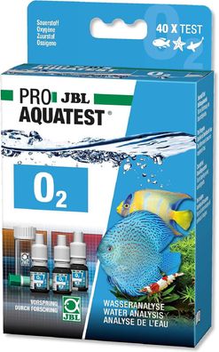 JBL Proaquatest Sauerstoff Schnelltest für Aquarien und Teiche
