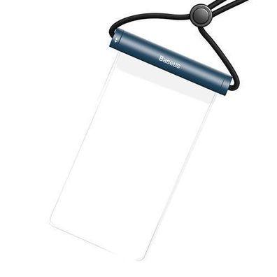 Baseus AquaGlide BS-PC030 Wasserdichte Huelle IPX8 mit Zylinderverschluss - Blau