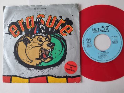 Erasure - The Circus (Remix) 7'' Vinyl Germany RED VINYL
