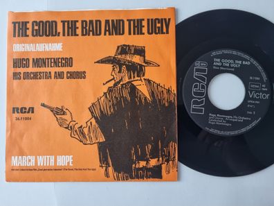 Hugo Montenegro, His Orchestra And Chorus - The Good, The Bad And The Ugly 7''