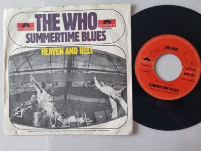 The Who - Summertime Blues 7'' Vinyl Germany READ FOR Condition!!