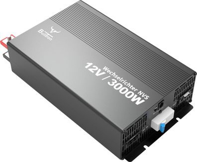 BullTron 3000W Wechselrichter 12V/230V mit Netzvorrangschaltung (NVS)
