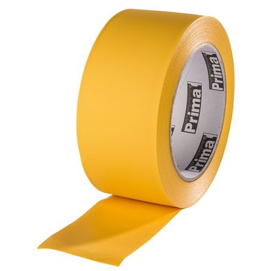 Prima PVC-Schutzband gerillt gelb 50mm 33m