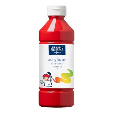 Jubiläumsangebot: Acrylfarbe Liquid-Acrylic von ColArt Primärrot 500 ml