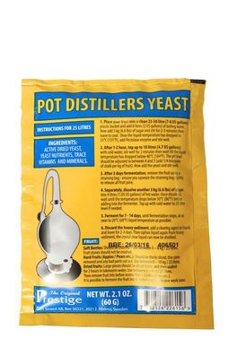 Prestige" Turbohefe Pot Distillers | Brennereihefe