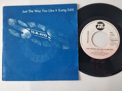 The S.O.S. Band - Just the way you like it (Long Edit) 7'' Vinyl Holland