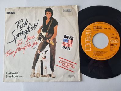 Rick Springfield - I've done everything for you 7'' Vinyl Germany