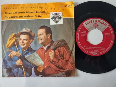 Fred Und Rolf - Wenn Ich Nach Hause Komm' 7'' Vinyl Germany