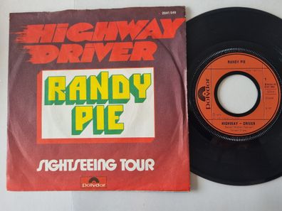 Randy Pie - Highway Driver 7'' Vinyl Germany